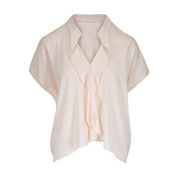 ゼロ マリア コルネホ レディース シャツ トップス Ruffled blouse Neutrals|asty
