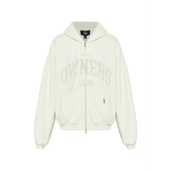 リプレゼント メンズ パーカー・スウェットシャツ アウター Owners club zip-up hoodie Neutrals｜asty