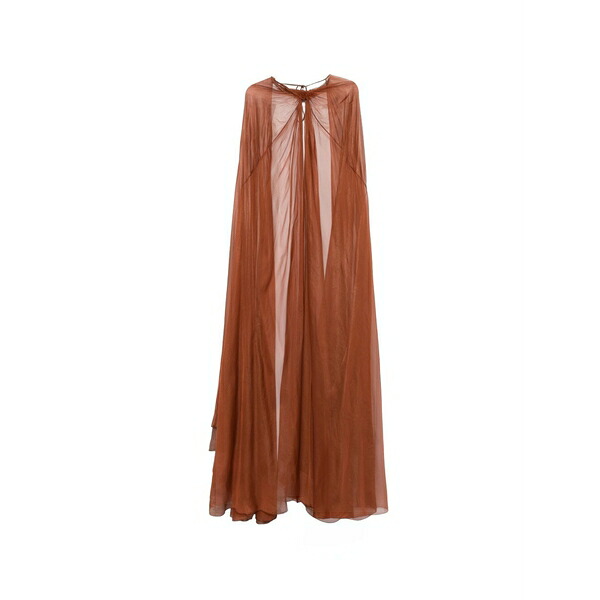 マリアルーシアホーハン レディース コート アウター Celestina cape Brown｜asty
