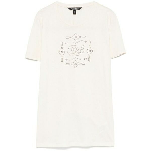 ラルフローレン レディース Tシャツ トップス Katlin t-shirt Neutrals|asty