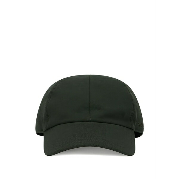 ザノーネ メンズ 帽子 アクセサリー Logo-embroidered baseball cap Green｜asty