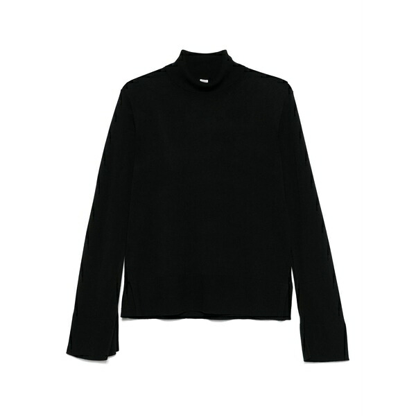 トーテム レディース シャツ トップス Knitted top Black｜asty