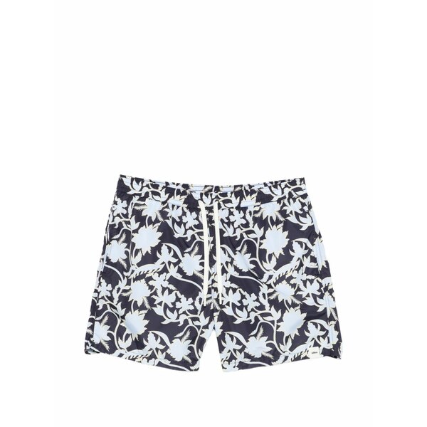 アルテア メンズ カジュアルパンツ ボトムス Floral-print swim shorts Blue|asty