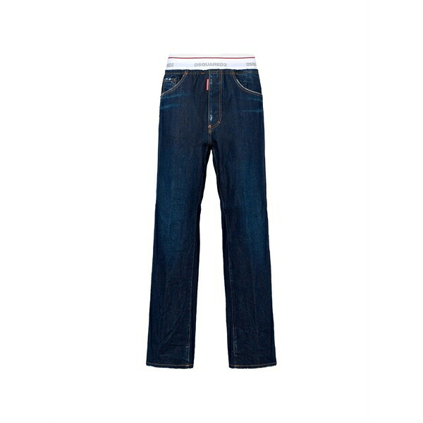 ディースクエアード メンズ カジュアルパンツ ボトムス Dark relax pants Blue｜asty