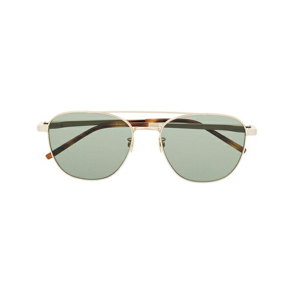 サンローラン アイウェア レディース サングラス＆アイウェア アクセサリー Sl531 pilot-frame sunglasses Gold｜asty