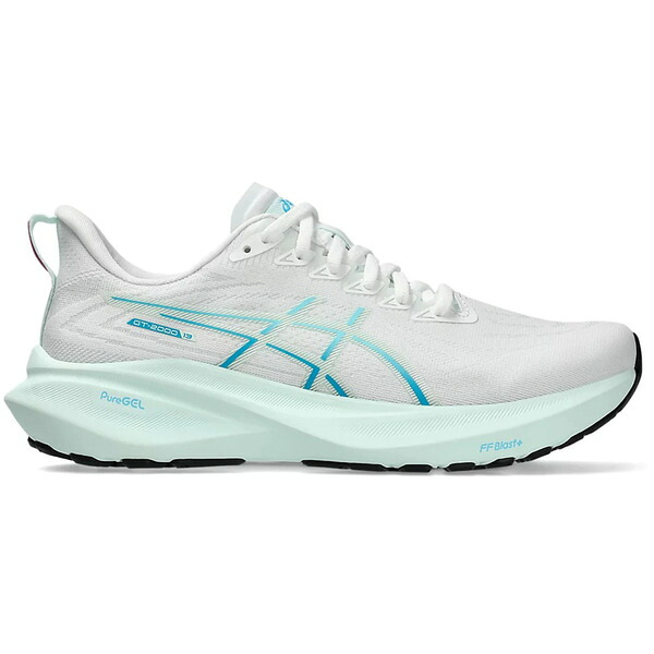 ASICS アシックス レディース スニーカー 【ASICS GT-2000 13 White Soothing Sea (Women's)】 サイズ US_8.5(25.5cm) White/Soothing Sea