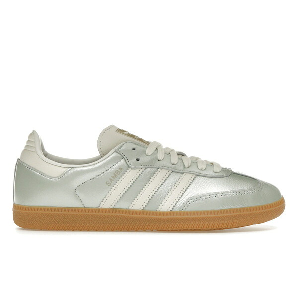 adidas アディダス レディース スニーカー 【adidas Samba OG Linen Green Metallic (Women's)】 サイズ US_5.5(22.5cm) Linen Green Metallic/Off White/Cyber Metallic 28,470円