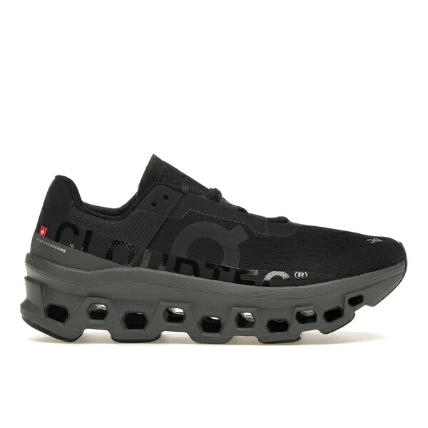 On オン レディース スニーカー 【On Running Cloudmonster Black Magnet (Women's)】 サイズ US_7(24.0cm) Black/Magnet