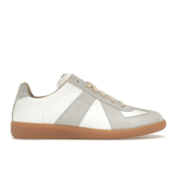 Maison Margiela マルタンマルジェラ レディース スニーカー 【Maison Margiela Replica White Grey Gum (Women's)】 サイズ EU_38(24cm) Grey/White/Gum