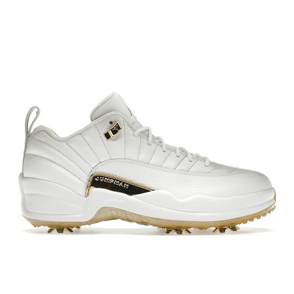Jordan ジョーダン メンズ スニーカー 【Jordan 12 Golf Metallic Gold】 サイズ US_M_14 White/Metallic Gold/Malachite/White