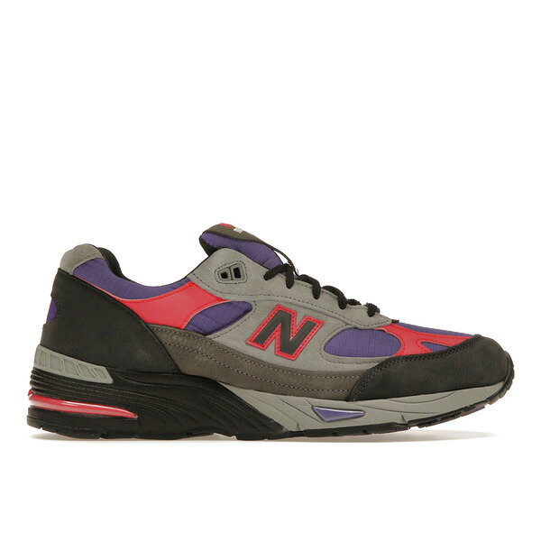 New Balance ニューバランス メンズ スニーカー 【New Balance 991 MiUK Palace Purple】 サイズ US_7(25.0cm) Black/Griffin/Ultra Violet
