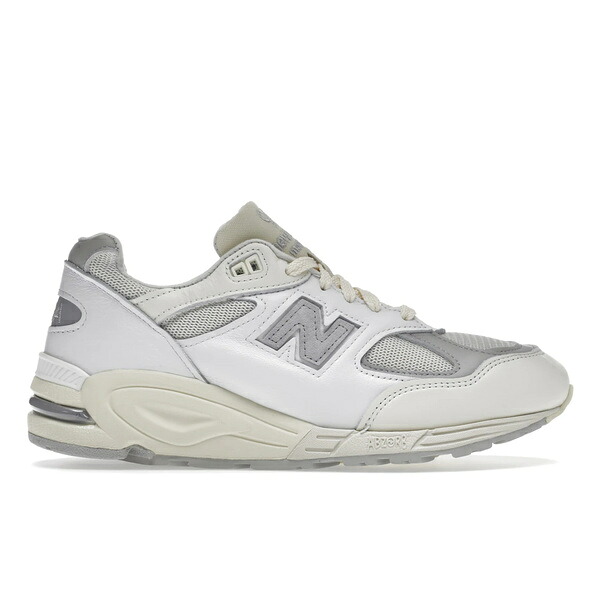 New Balance ニューバランス メンズ スニーカー 【New Balance 990v2 MiUSA Teddy Santis Sea Salt】 サイズ US_M_13 Sea Salt/White/Grey