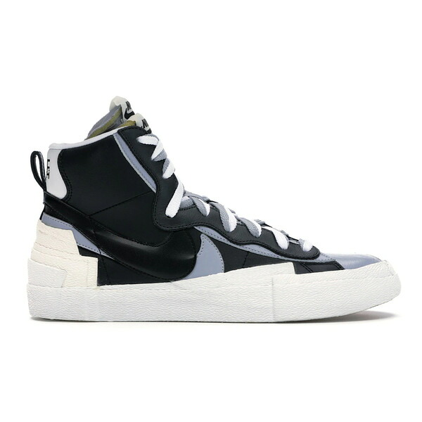 Nike ナイキ メンズ スニーカー 【Nike Blazer Mid sacai Black Grey】 サイズ US_10.5(28.5cm) Black/White-Wolf Grey-Black｜asty