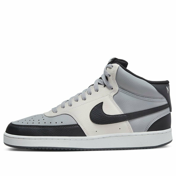 Nike ナイキ メンズ スニーカー 【Nike Court Vision Mid Next Nature \'Light Smoke Grey Sail\' DN3577-002】 サイズ US_7.5(25.5cm)｜asty