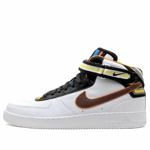Nike ナイキ メンズ スニーカー  【Nike x Riccardo Tisci Air Force 1 Mid SP \u0027White Brown\u0027 677130-120】  大きさ US_7(25.0糎)