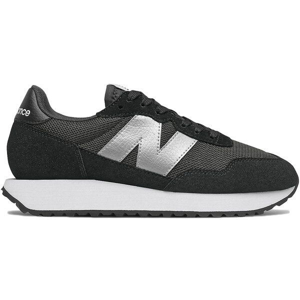 New Balance ニューバランス レディース スニーカー  【New Balance 237 Black Silver (Women)】  サイズ US_6.5(23.5cm) Black/Silver Metallic