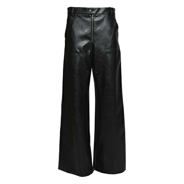 エムエスジイエム レディース カジュアルパンツ ボトムス Zip trousers Black｜asty