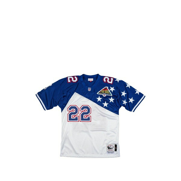 ミッチェル&ネス メンズ Tシャツ トップス nfl emmitt smith authentic jersey Blue|asty