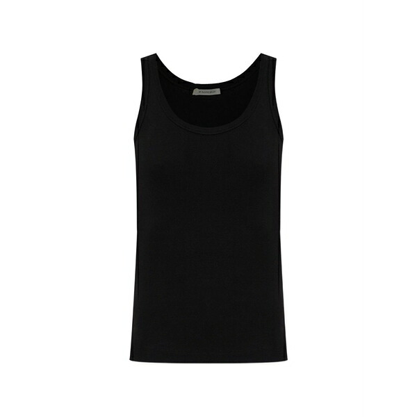 バイマレンバーガー レディース カットソー トップス Dali logo-embroidered tank top Black｜asty 19,426円