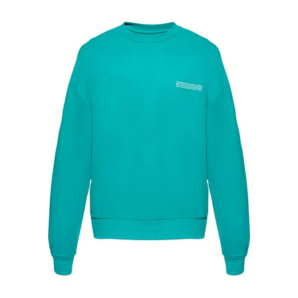 食麺麭ガイア メンズ 編み物\u0026プルオーバー アウター Crew-neck organic cotton sweatshirt Green