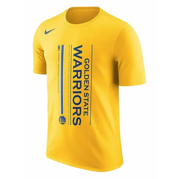 ナイキ メンズ Tシャツ トップス Nba golden state warriors dri-fit t-shirt Yellow