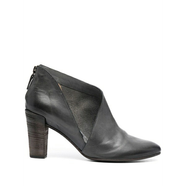 デル カルロ レディース パンプス シューズ 95粍 cut-out zipped pumps Blue