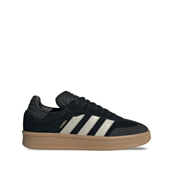 アディダス レディース スニーカー シューズ Samba three-stripe trainers Black|asty