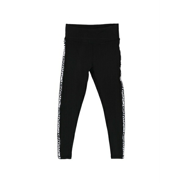ダナ キャラン ニューヨーク レディース カジュアルパンツ ボトムス Logo-trim leggings Black｜asty 16,316円