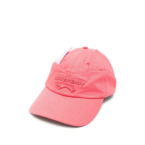 プリンスチャールズ島・ジェフリー メンズ かぶり笠 付属品 Ears-detail colourblock baseball cap Pink
