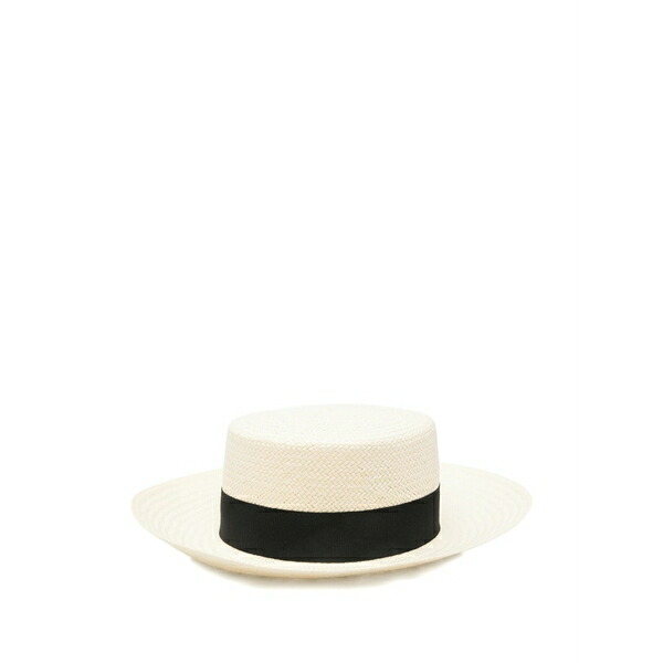 セブンティ レディース かぶり笠 付属品 Ribbon fedora hat Neutrals