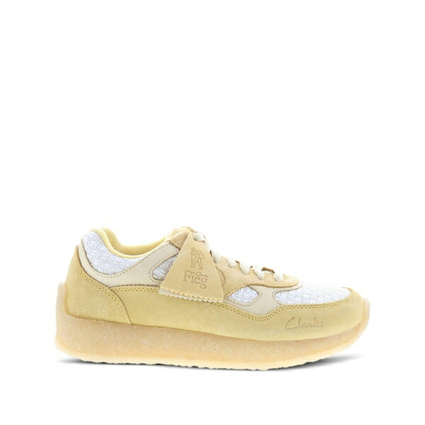クラークス メンズ スニーカー シューズ Lockhill fabric trainers Neutrals
