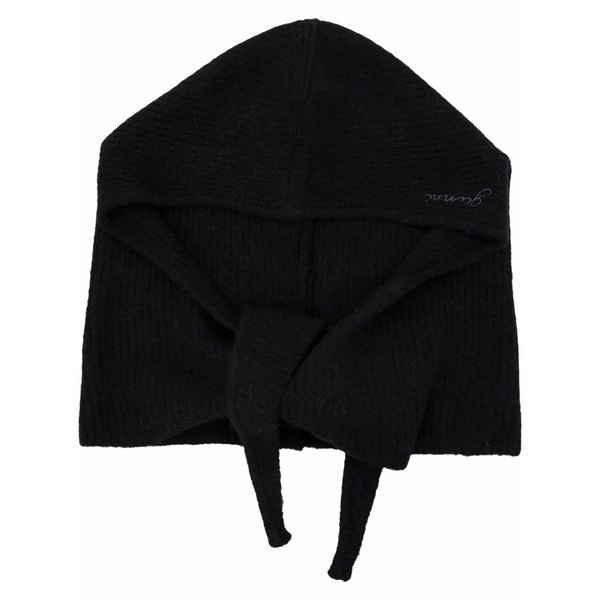 ガニー レディース 帽子 アクセサリー Wool blend balaclava Black｜asty