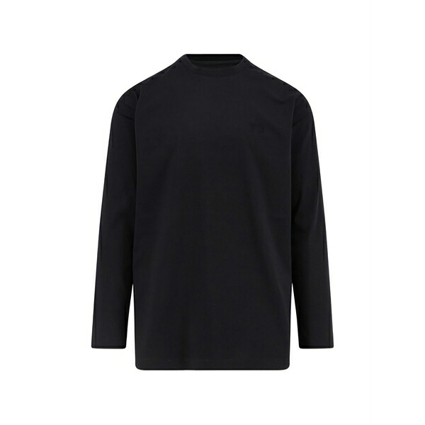 ワイスロバート・エドワード・リー メンズ プルオーバー トップス Logo-print long-sleeved t-shirt Black