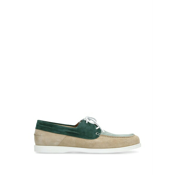 ドンカルズ メンズ スニーカー シューズ Suede boat shoes Neutrals