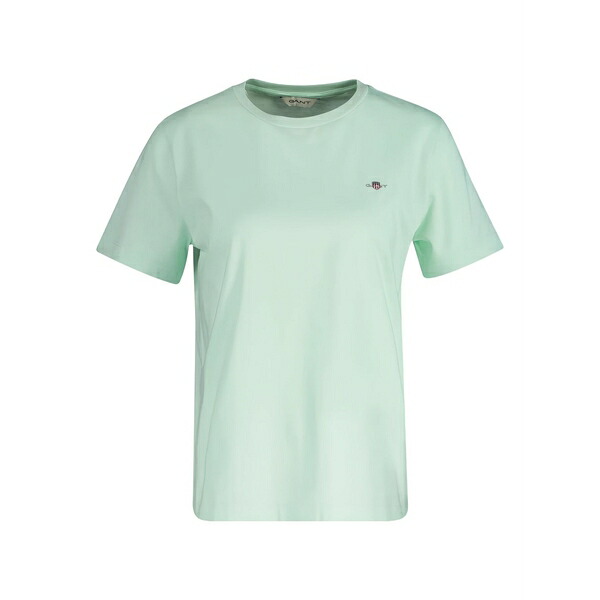 ガント レディース Tシャツ トップス Short-sleeved t-shirt Green|asty