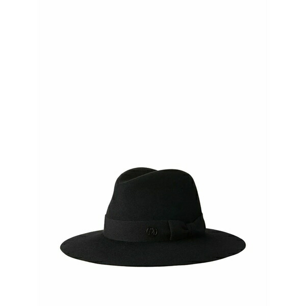 メゾンミッシェル  メンズ 鳥打ち帽 付属物 Zango cashmere fedora hat Black
