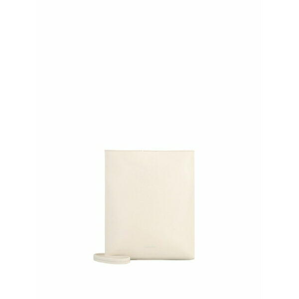 カルバンクライン レディース ショルダーバッグ 御徒面子 Leather cross body bag Neutrals