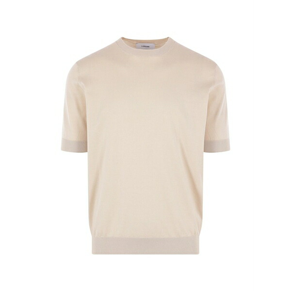 ラルディーニ メンズ Tシャツ トップス Crew-neck t-shirt Neutrals｜asty