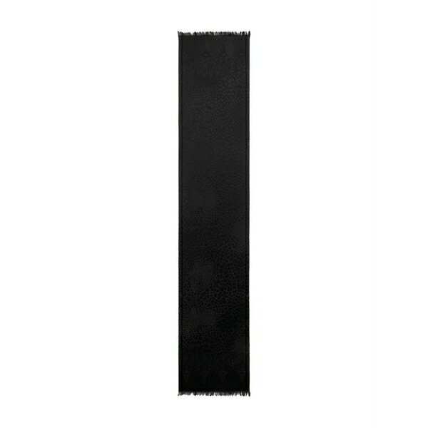 エトロ レディース えり巻き・袈裟・えり巻き 付属物 Jacquard animal motif scarf Black