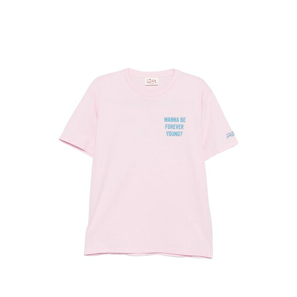 エムシーツーセイントバース メンズ Tシャツ トップス Forever young t-shirt Pink|asty