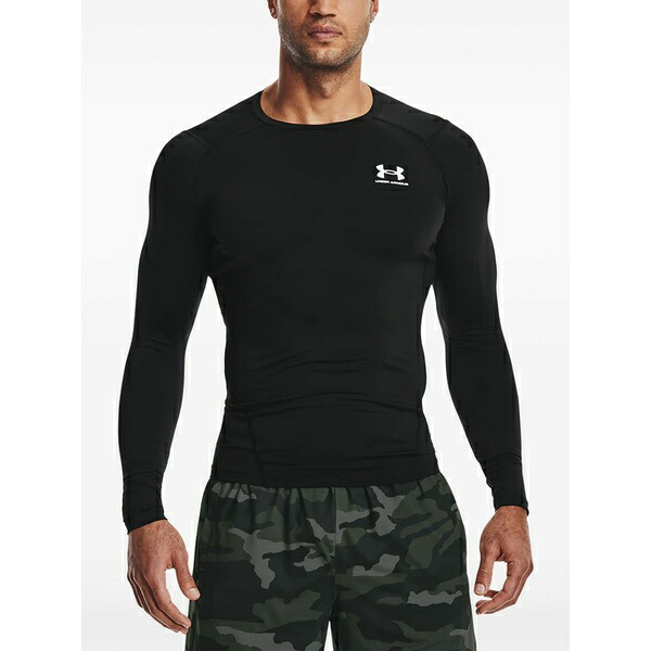 アンダーアーマー メンズ Tシャツ トップス Armour t-shirt Black｜asty