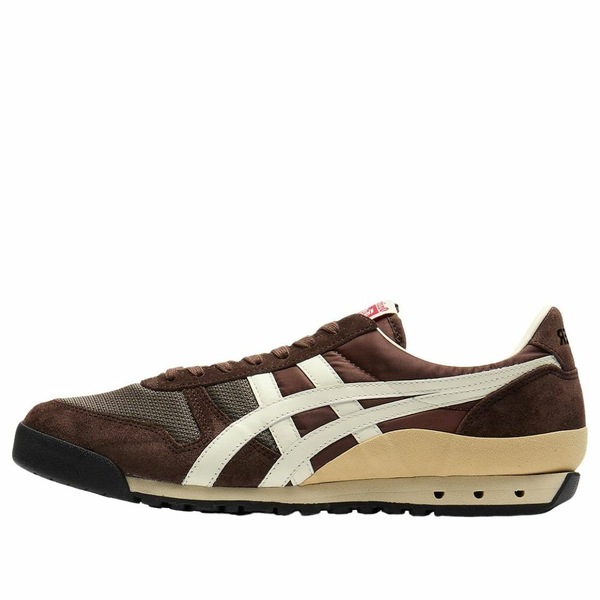 Onitsuka Tiger オニツカタイガー メンズ スニーカー  【Onitsuka Tiger Nipon Made Ultimate 81 \u0027Dark Brown White\u0027 1183B536-201】  大きさ US_7.5(25.5糎)
