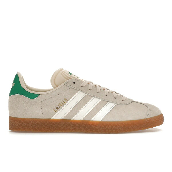 adidas アディダス レディース スニーカー  【adidas Gazelle Wonder White Green Gum (Women\u0027s)】  大きさ US_W_10 Wonder White/Cream White/Gum