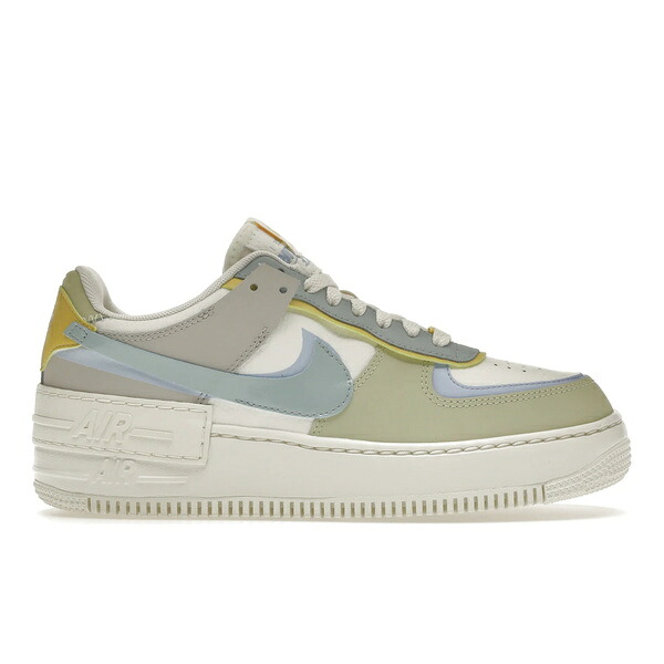 Nike ナイキ レディース スニーカー 【Nike Air Force 1 Low Shadow Ocean Cube (Women's)】 サイズ US_7.5(24.5cm) Sail/Ocean Cube-Light Marine-Olive Aura｜asty