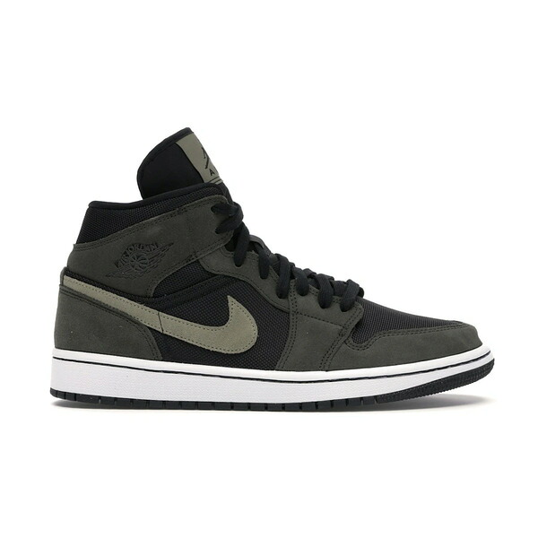Jordan ジョーダン レディース スニーカー 【Jordan 1 Mid Military Olive (Women's)】 サイズ US_W_10 Black/Trooper-Sequoia|asty