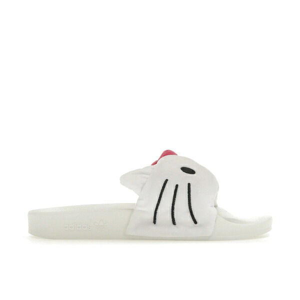adidas アディダス レディース スニーカー 【adidas Adilette Slides Hello Kitty (Women's)】 サイズ US_7(24.0cm) Footwear White/Core Black/ Pink Fusion｜asty