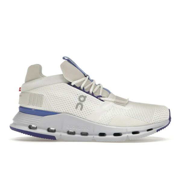 On オン レディース スニーカー  【On Running Cloudnova Undyed White Heather】  大きさ US_5(22.0糎) Undyed/White/Heather