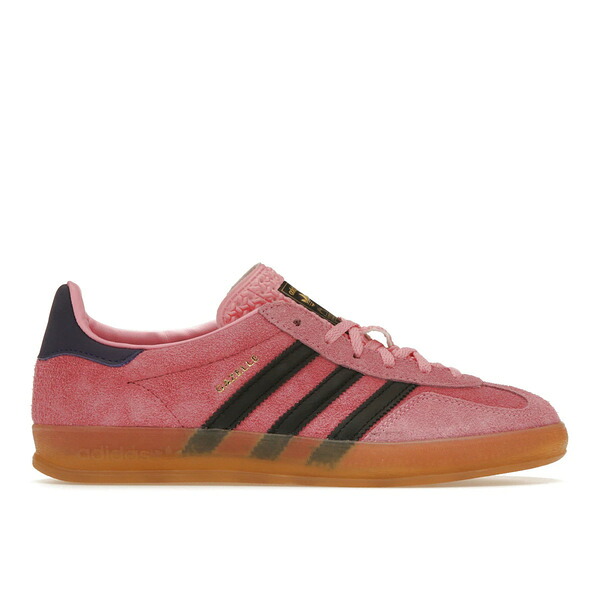 adidas アディダス レディース スニーカー 【adidas Gazelle Indoor Bliss Pink Purple (Women's)】 サイズ US_5(22.0cm) Bliss Pink/Core Black/Collegiate Purple|asty