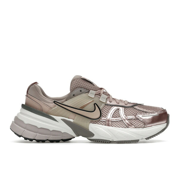 Nike ナイキ レディース スニーカー  【Nike V2K Run Particle Beige College Grey Light Bone (Women\u0027s)】  大きさ US_9(26.0糎) Particle Beige/College Grey/Light Bone/Particle Beige
