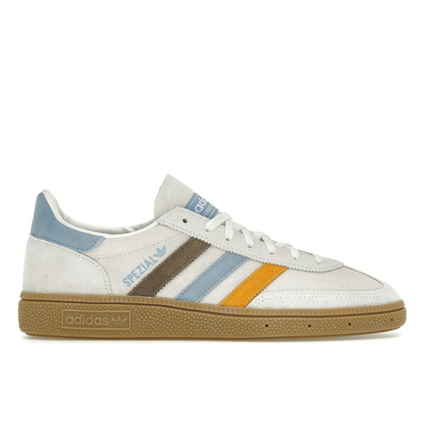 adidas アディダス レディース スニーカー  【adidas Handball Spezial Light Blue Earth Strata (Women\u0027s)】  大きさ US_9(26.0糎) Cloud White/Light Blue/Earth Strata